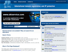 Tablet Screenshot of okiservice.com